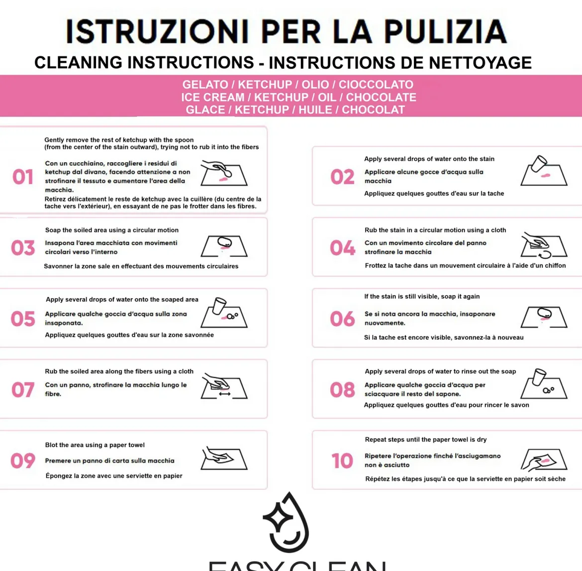 Alice Grey sedia imbottita tessuto grigio easy clean struttura metallo nero opaco h85 l50 p57 seduta h45