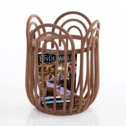 Alor cesto biancheria pamela in rattan colore naturale d38xh50 cm