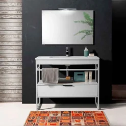 Ambience 09 tappeto bagno scendiletto cm 57 x 110 anallergico antiacaro antiscivolo
