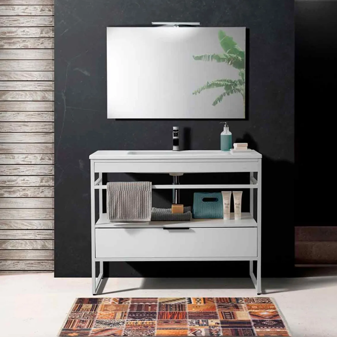 Ambience 17 tappeto bagno scendiletto cm 57 x 110 anallergico antiacaro antiscivolo