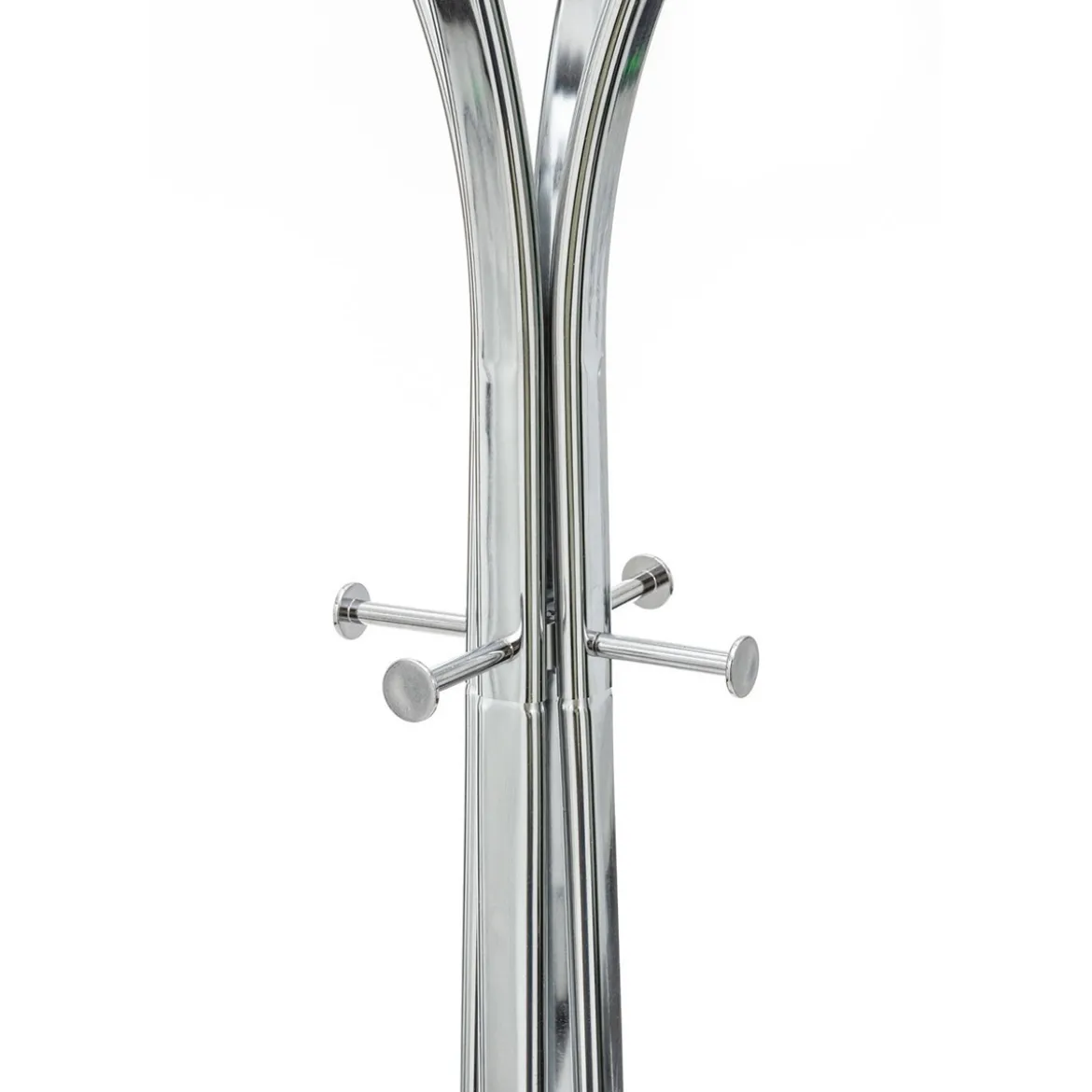Amerigo appendiabiti in metallo cromato 62x62xh183 cm