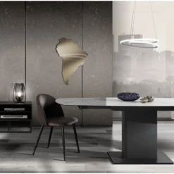Amerika specchio da parete colore bronzo 60x80 cm