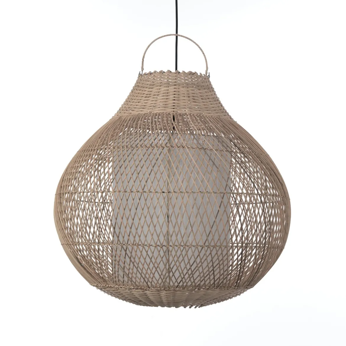 Aritha natural lampadario da interno/esterno in lidi colore naturale d60xh60 cm