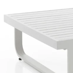 Aron outdoor divano 2 posti basamento alluminio tessuto waterproof cm. l.156 p.78 h.66