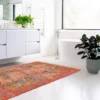 Artist tappeto bagno / scendiletto in cotone 100% con nappe 110x60 cm