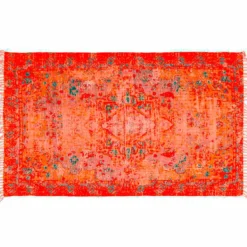 Artist tappeto large in cotone 100% con nappe 260x150 cm