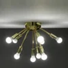 Astra lampadario / applique in metallo oro lucido d38 h29