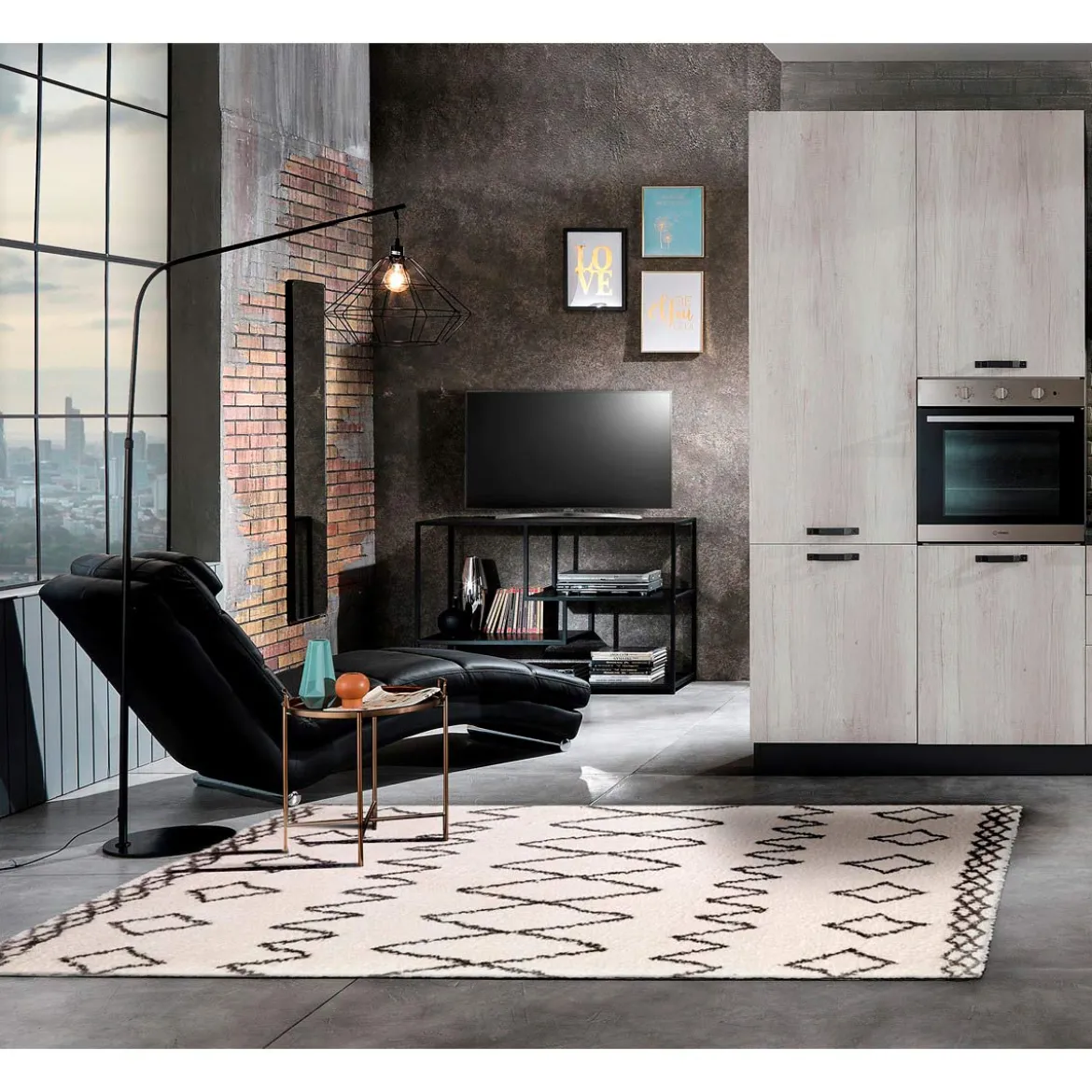 Berber 03 tappeto cm 160 x 230 pet friendly riduce gli allergeni