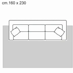 Berber 09 tappeto cm 160 x 230 pet friendly riduce gli allergeni