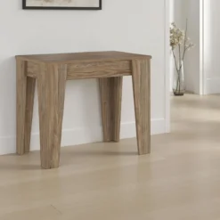 Charlie wood tavolo consolle finitura noce crudo h75 l90 p54 consolle p306 tavolo 14 posti posti a sedere