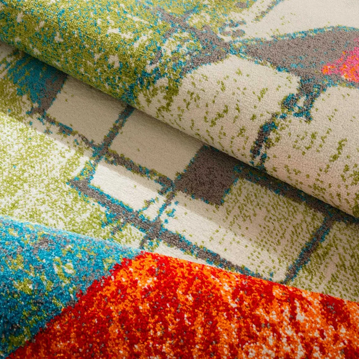 City colors 07 tappeto 100% polipropilene cm 133 x 190