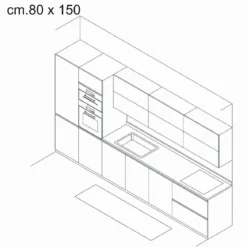 City globe 02 tappeto corsia 100% polipropilene cm 80 x 150