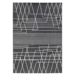 City grey black 13 tappeto bagno / scendiletto cm 60 x 110