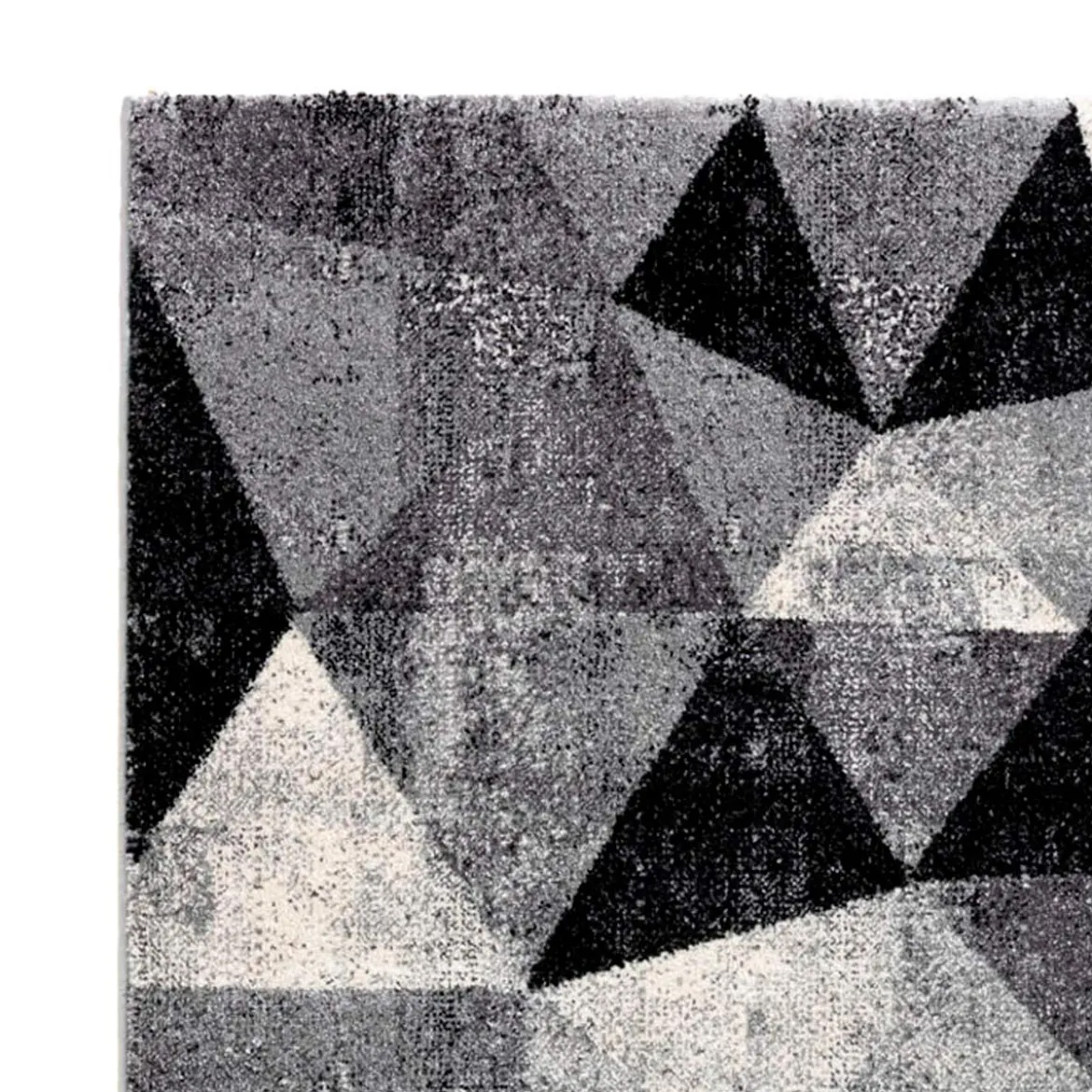 City grey black 02 tappeto corsia 100% polipropilene cm 80 x 150