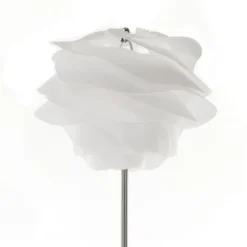Cloud lampada da terra in polipropilene bianco opaco e acciaio d40 h170 cm