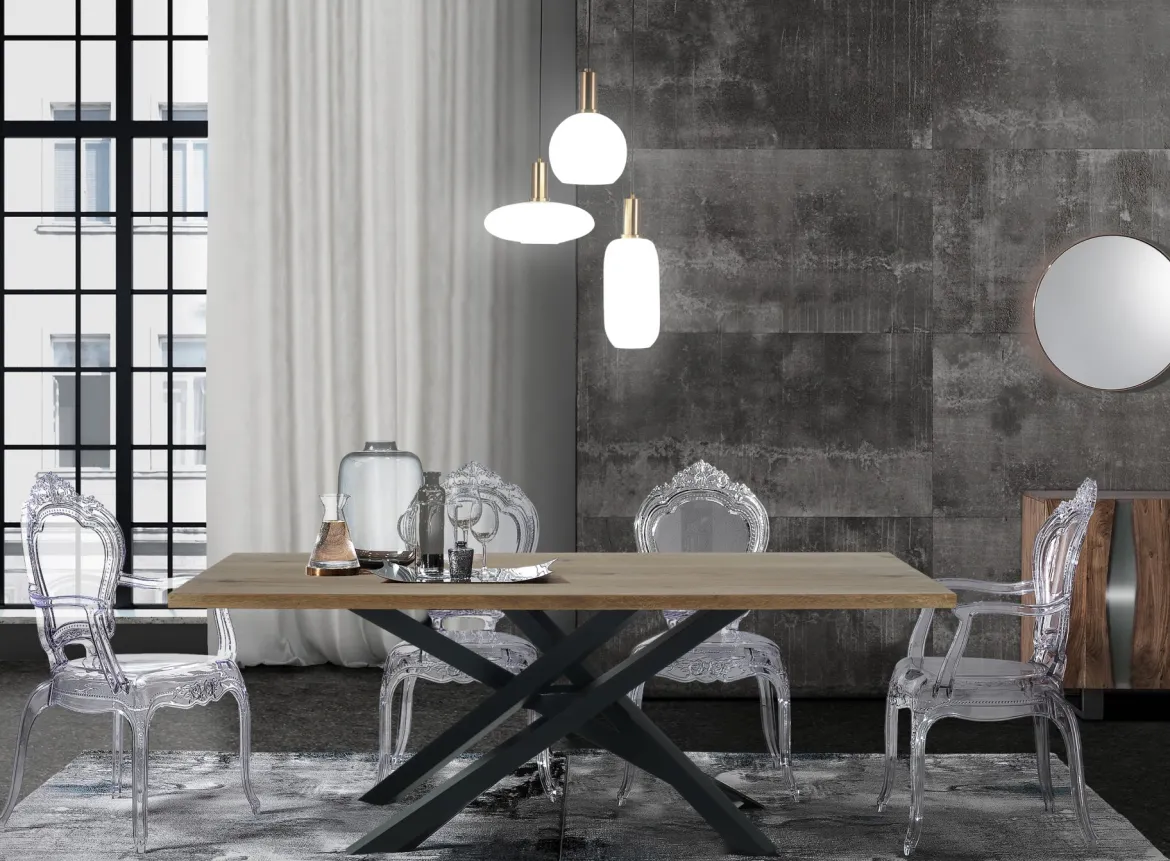 Cloud lampadario in acciaio oro opaco e 3 paralumi in vetro bianco opaco di varie dimensioni