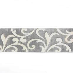 Damascko grey tappeto corsia ideale per cucina ingresso corridoio zona notte 60 x 180 cm