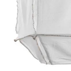 Datu lampadario in cotone bianco naturale per interno/esterno 40x40xh55 cm