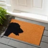 Dog zerbino in fibre di cocco con retro antiscivolo 75x45 cm