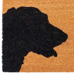 Dog zerbino in fibre di cocco con retro antiscivolo 75x45 cm