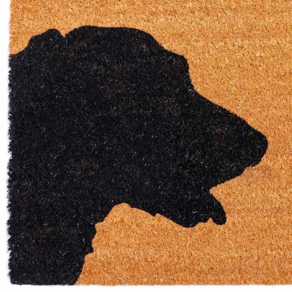 Dog zerbino in fibre di cocco con retro antiscivolo 75x45 cm