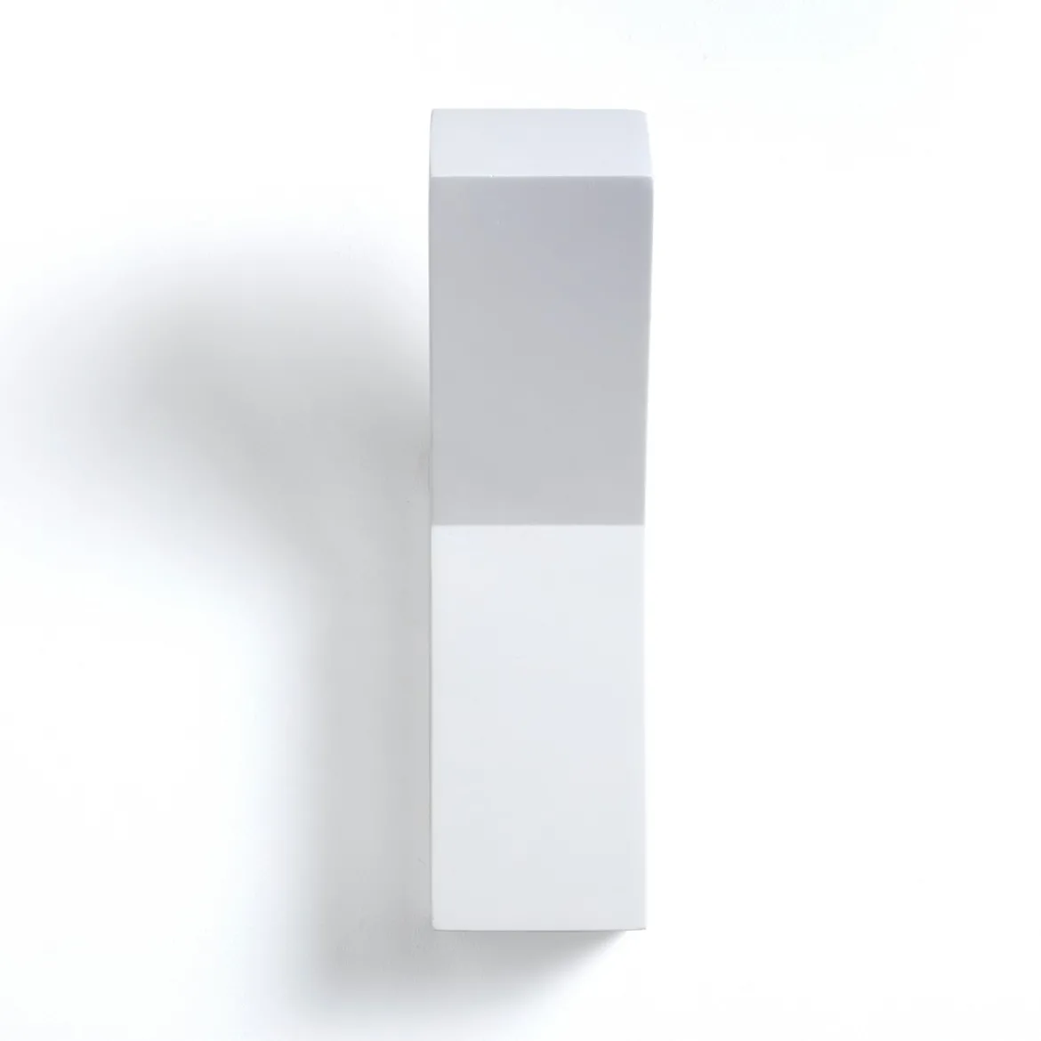 Domus-a applique in gesso di bianco opaco 8x13 h30 cm
