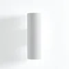 Domus-b applique in gesso di bianco opaco 75x10 h25.5 cm