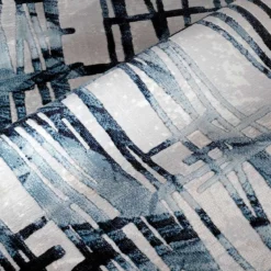 Elegant blue 06 tappeto corsia 100% polipropilene cm 80 x 150