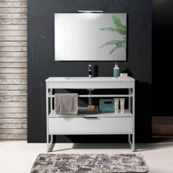 Elegant brown 01 tappeto bagno scendiletto cm 60 x 110