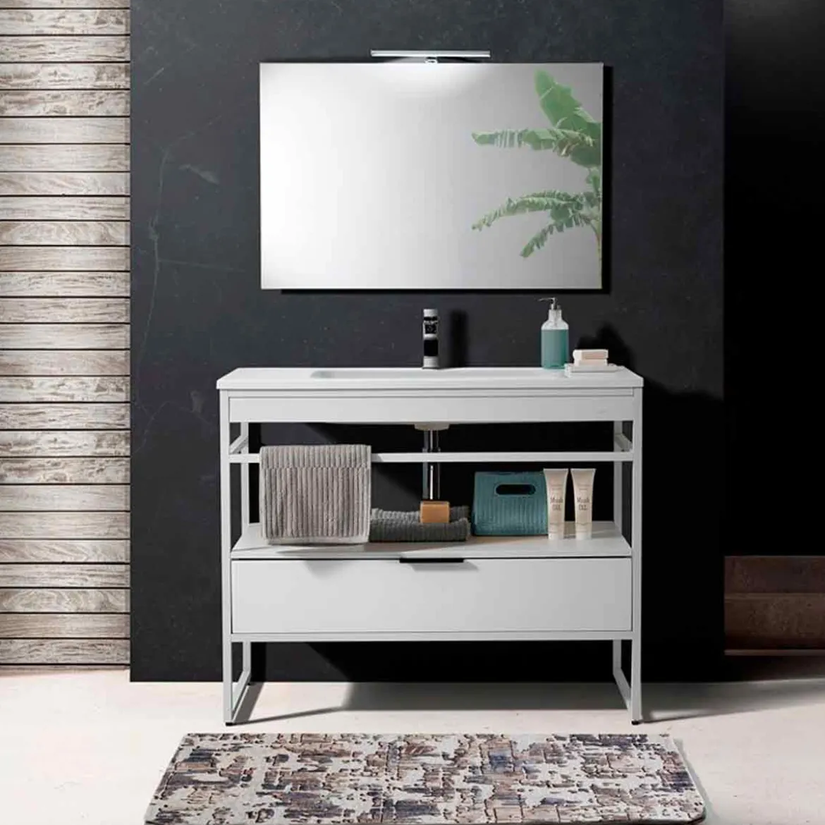 Elegant brown 01 tappeto bagno scendiletto cm 60 x 110
