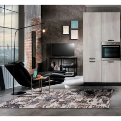 Elegant brown 03 tappeto 100% polipropilene cm 133 x 190