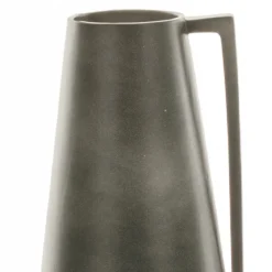 Ella-b vaso in ceramica effetto pietra colore antracite 16x16x36 cm