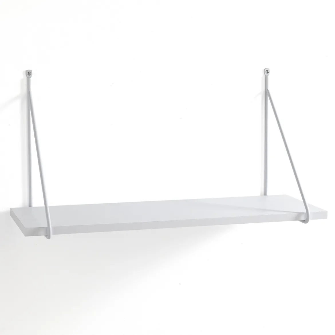 Fast white mensola da parete bianco opaco 60x22xh30 cm