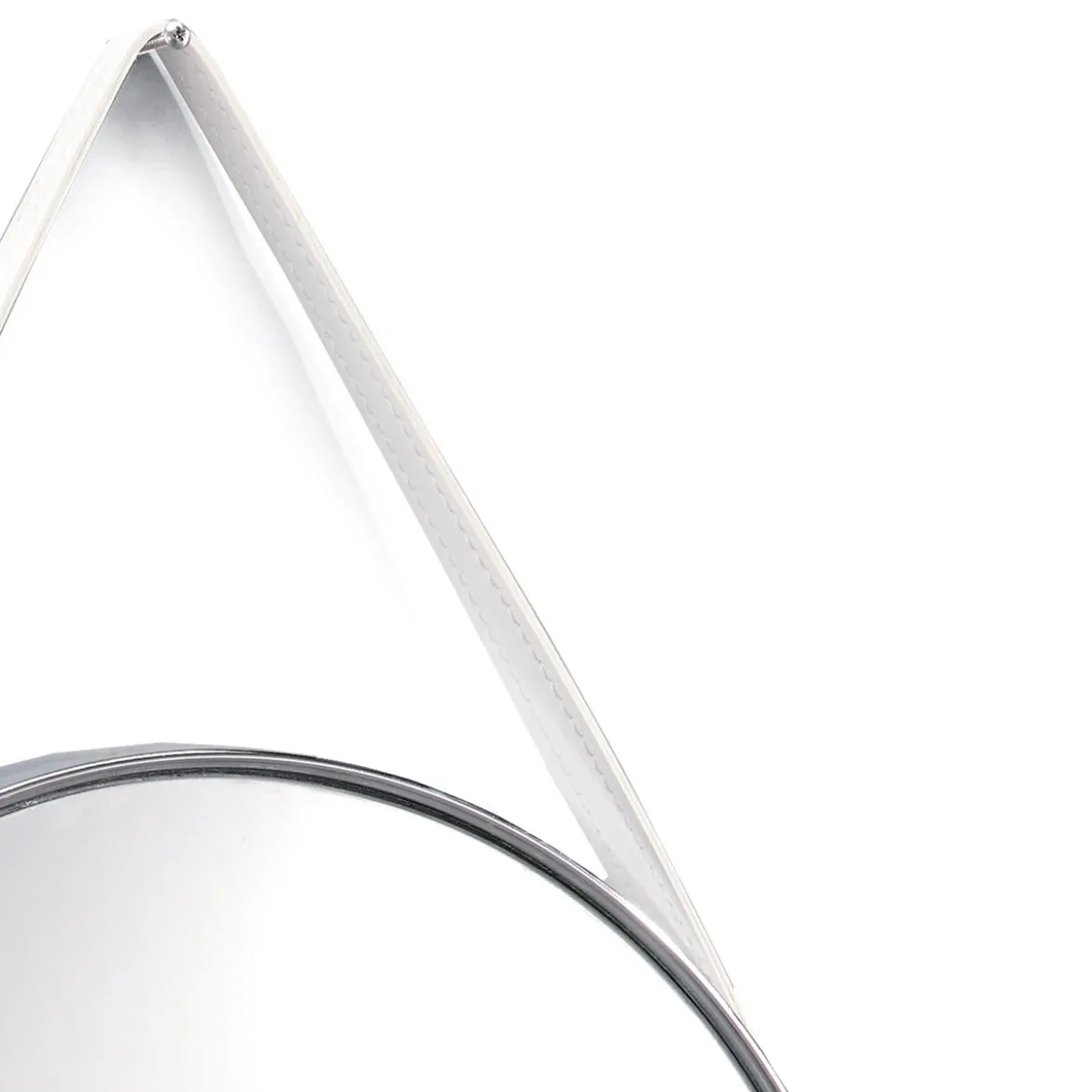 Fit specchio da parete in acciaio cromato d42.5 cm