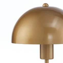 Flip gold lampada da tavolo acciaio verniciato oro metallizzato d20 h37