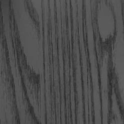 Float black wood madia 4 ante 2 cassetti finitura rovere nero e vetro 172x40xh81 cm