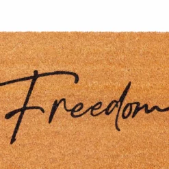 Freedom zerbino in fibre di cocco con retro antiscivolo 75x45 cm