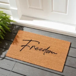 Freedom zerbino in fibre di cocco con retro antiscivolo 75x45 cm