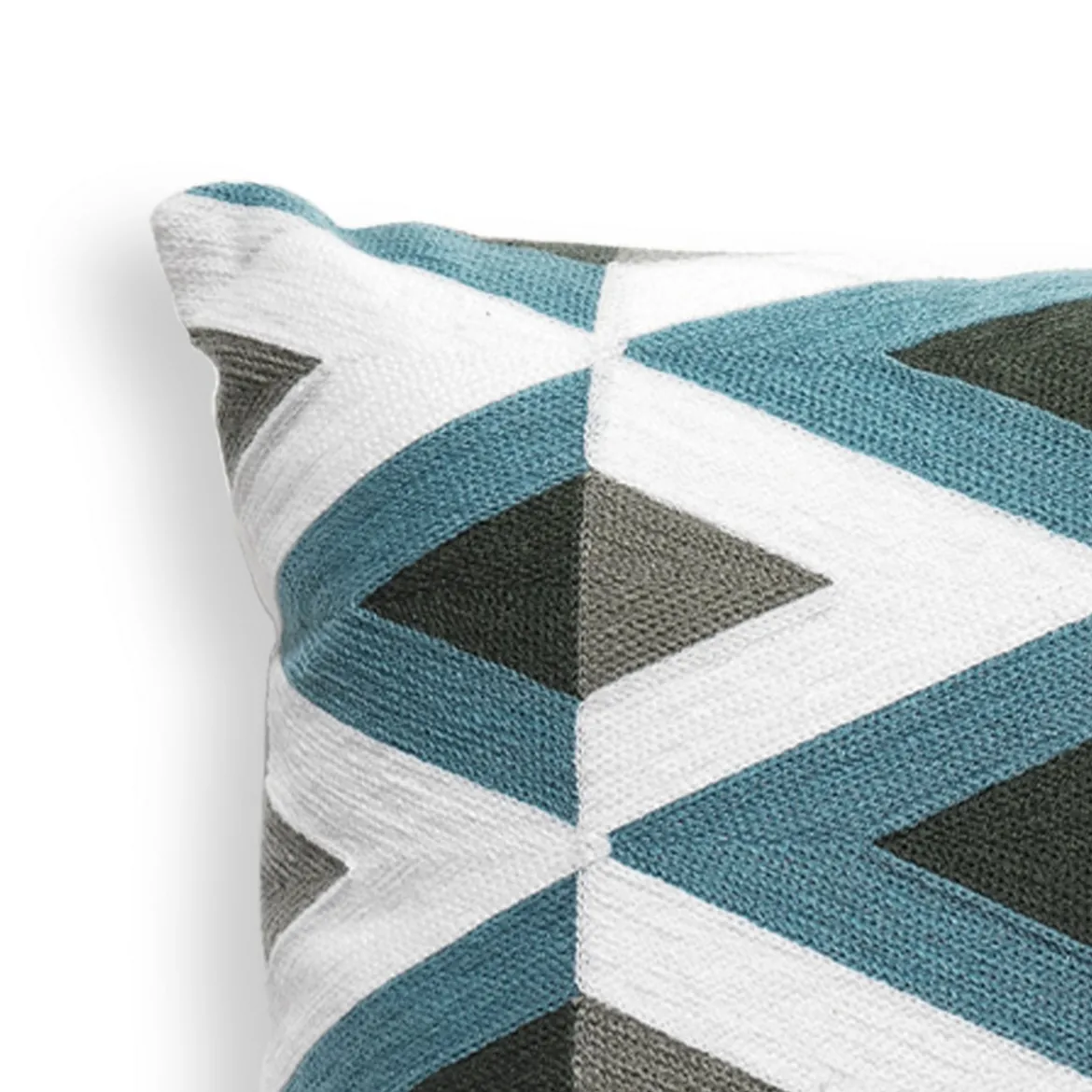 Geometric cuscino sfoderabile 100% cotone cm 45x45