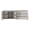 Gharbo beige madia 2 ante 3 cassetti colore beige opaco dogato cm h814 l1871 p395