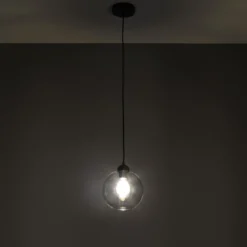 Globe 20 clear lampadario in vetro trasparente diametro 20 cm