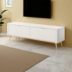 Gretha beige porta tv colore beige opaco 2 ante a ribalta h512 l1632 p38