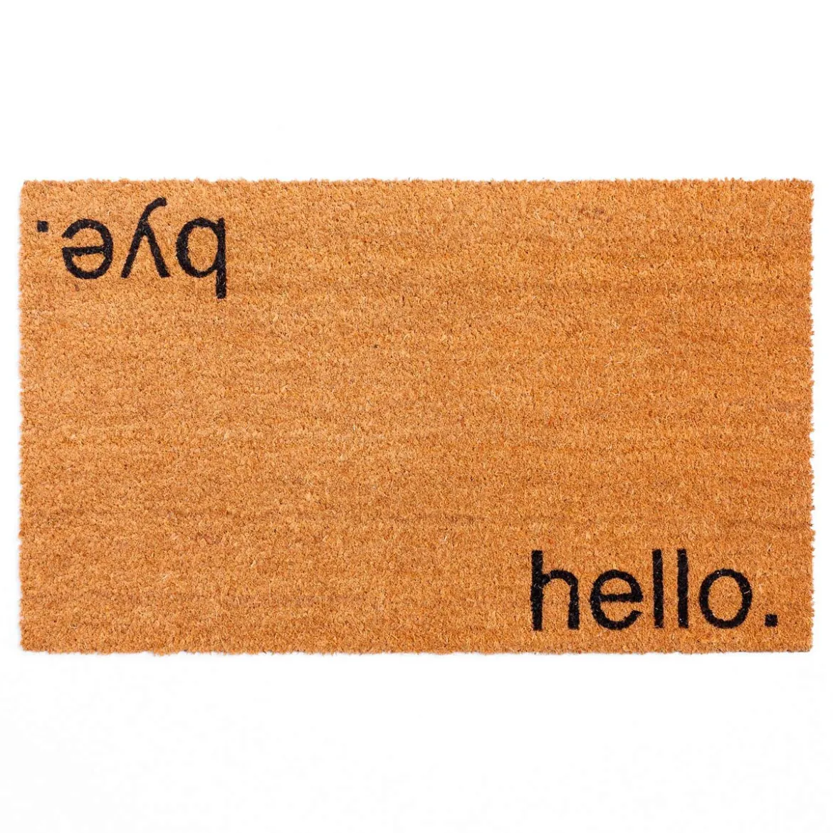 Hello-bye zerbino in fibre di cocco con retro antiscivolo 75x45 cm