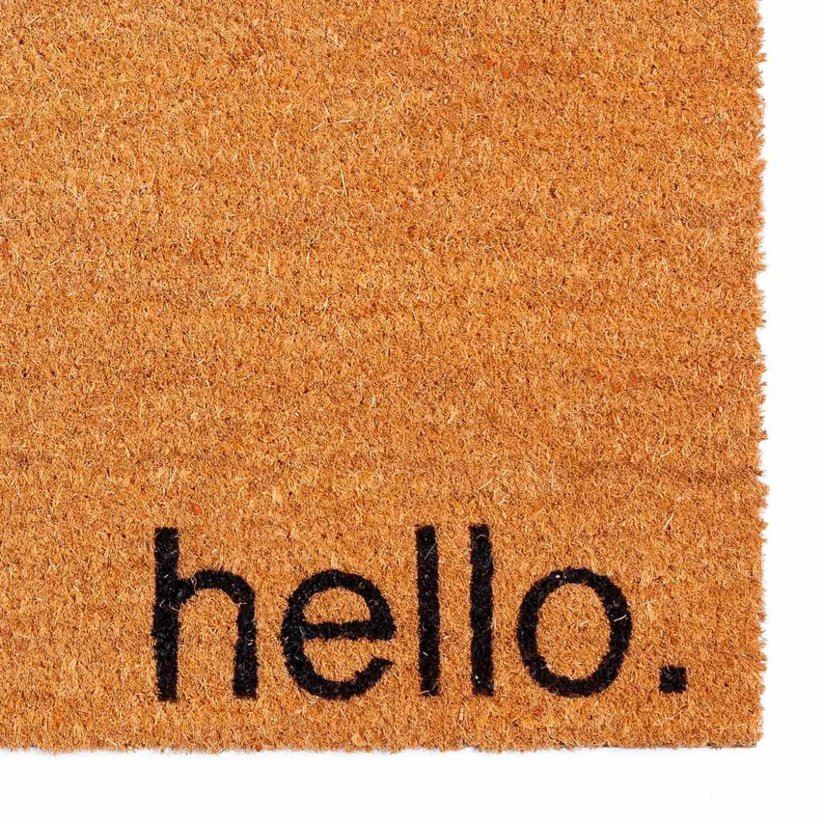 Hello-bye zerbino in fibre di cocco con retro antiscivolo 75x45 cm