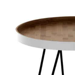 Hijo tavolino in legno di bamboo d40 h53 cm