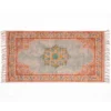 India tappeto bagno / scendiletto in cotone 100% con nappe 110x60 cm