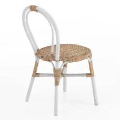Jaya white sedia in rattan bianca 46x55xh87 cm