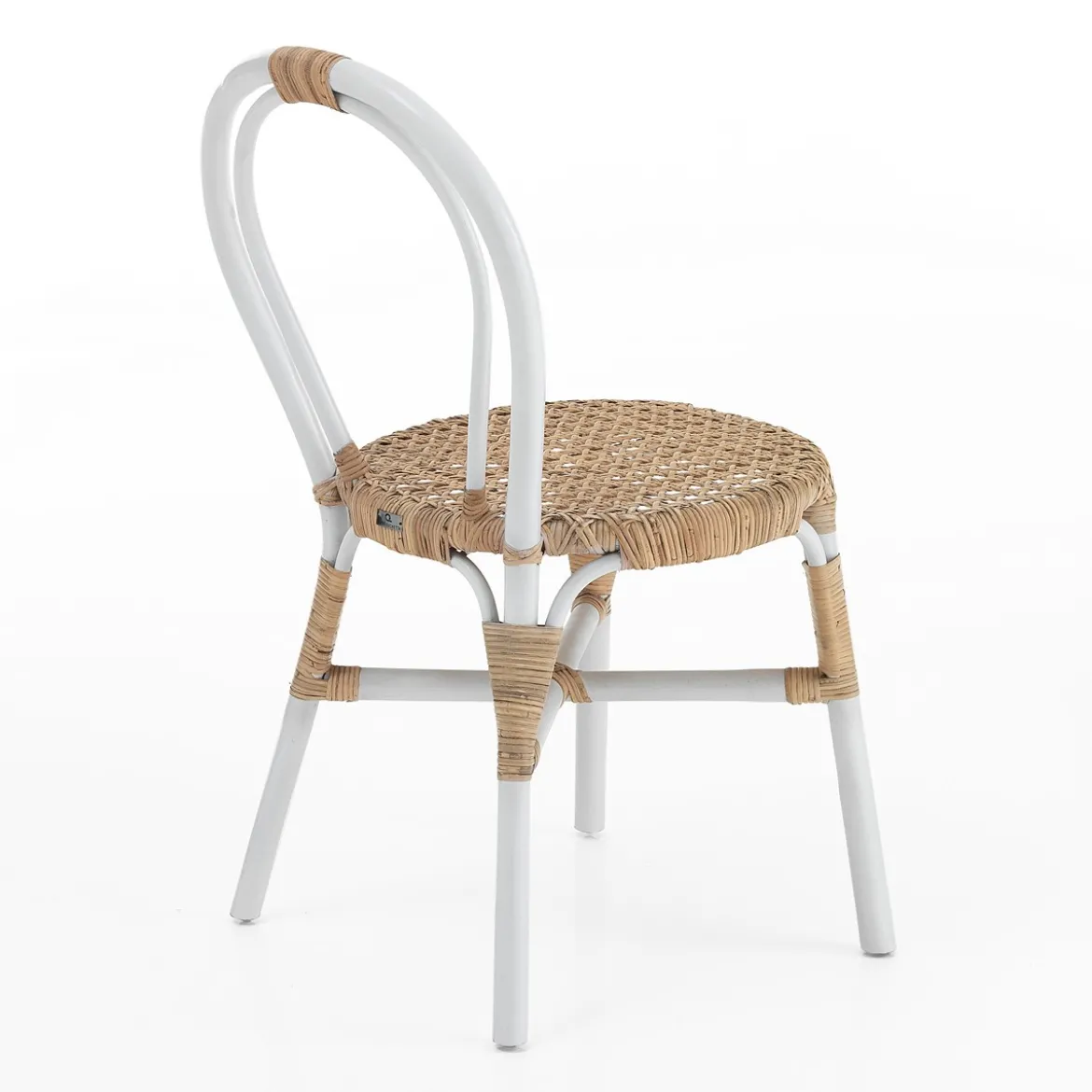 Jaya white sedia in rattan bianca 46x55xh87 cm
