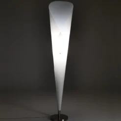 Juko lampada da terra in polipropilene bianco opaco d31.5 h160 cm