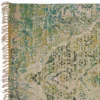 Kesar tappeto bagno / scendiletto cotone 100% con nappe 110x60 cm